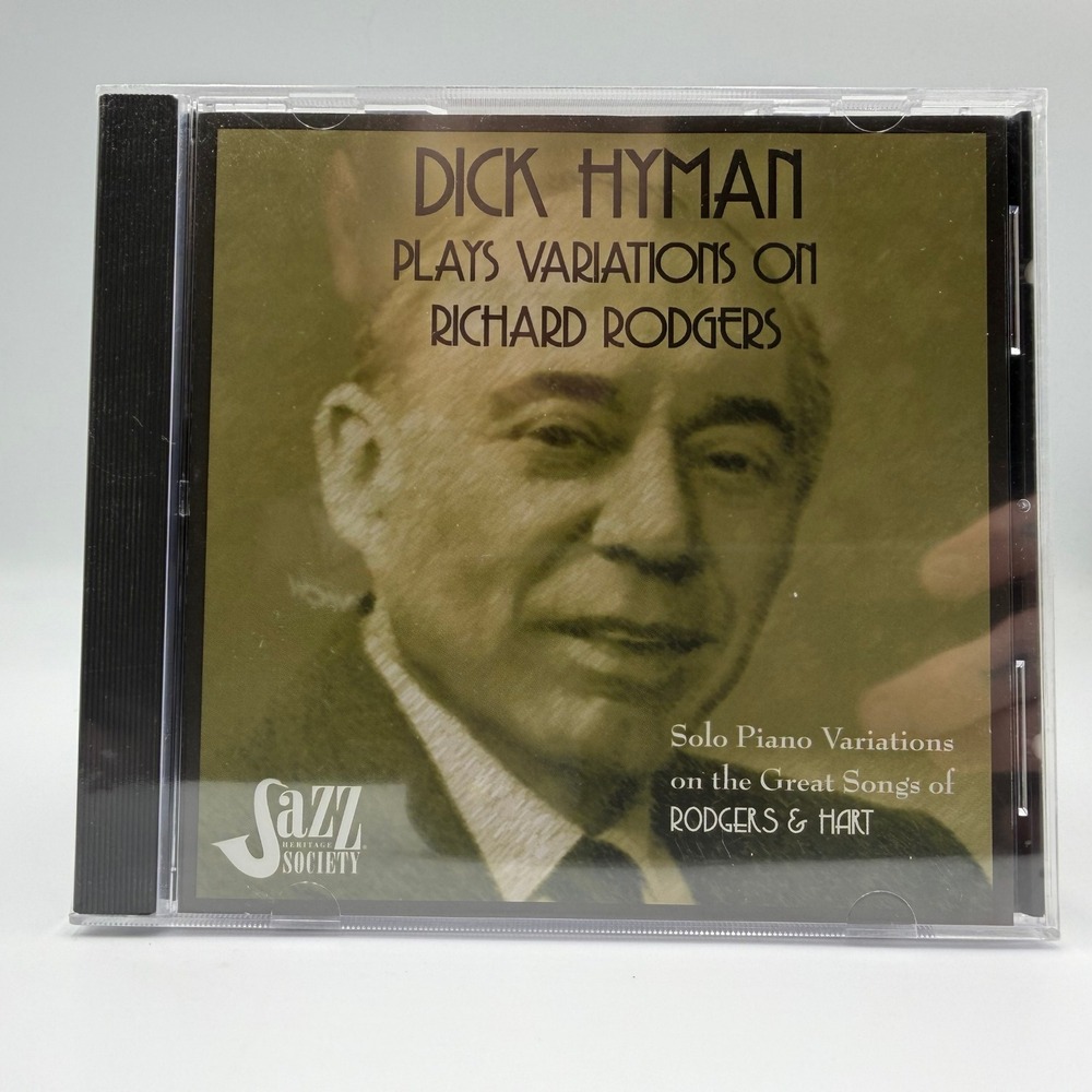 Dick Hyman Plays Variations on Richard Rodgers Jazz Heritage Society Piano CD